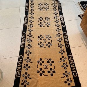Large Chanel motif scarf
